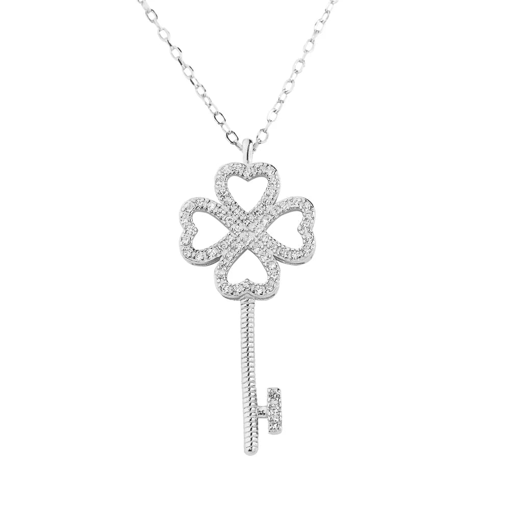 Collar Llave De Corazon