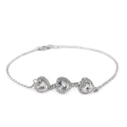 Pulsera Tres Corazones